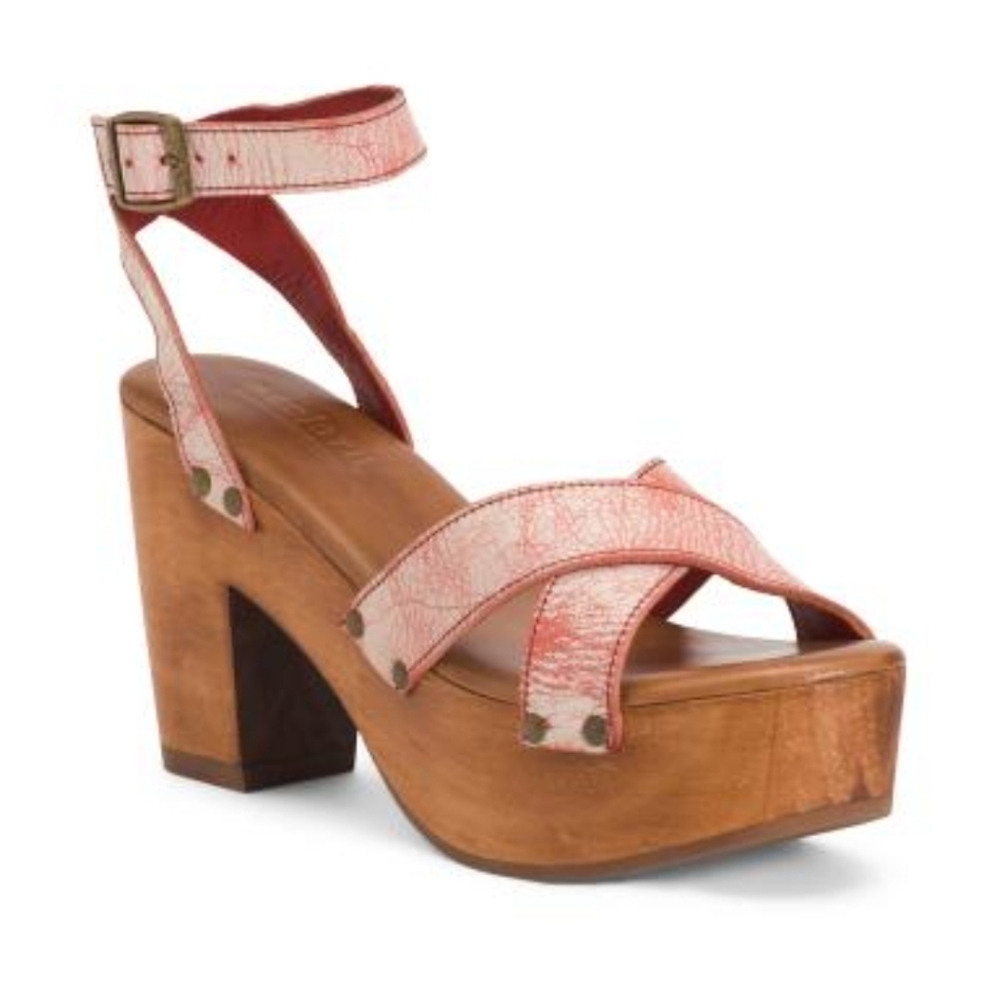 💕🔹️Bed Stu 🔹️Women's Blossom Kalah Platform Sandals